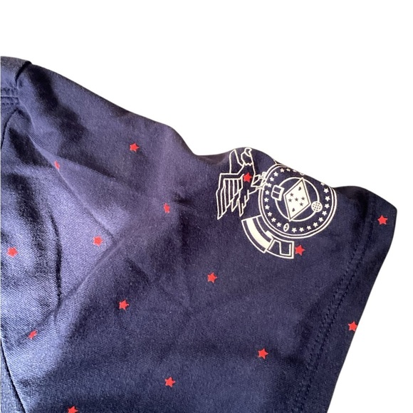 Nike KOBE Olympic USA shirt, red stripes & stars, navy blue T-shirt size Small - Picture 4 of 5